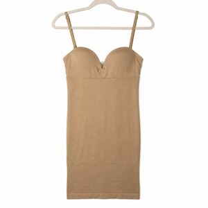 Wolford Opaque Forming Dress Shapewear Slip NWT Nude Large Cup B 51182